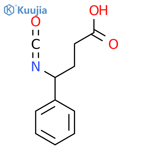4-isocyanato-4-phenylbutanoic acid structure