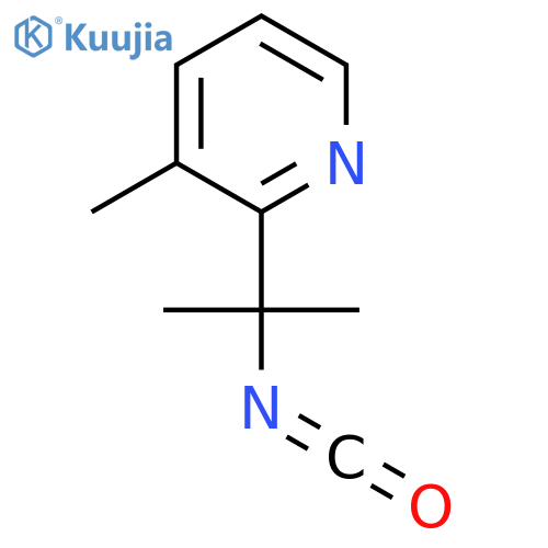 2-(2-isocyanatopropan-2-yl)-3-methylpyridine structure