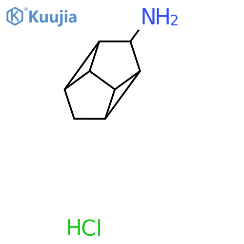 tetracyclo3.3.0.0^{2,8}.0^{4,6}octan-3-amine hydrochloride structure
