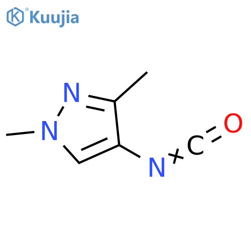 4-isocyanato-1,3-dimethyl-1H-pyrazole structure