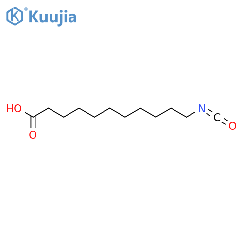 11-isocyanatoundecanoic acid structure