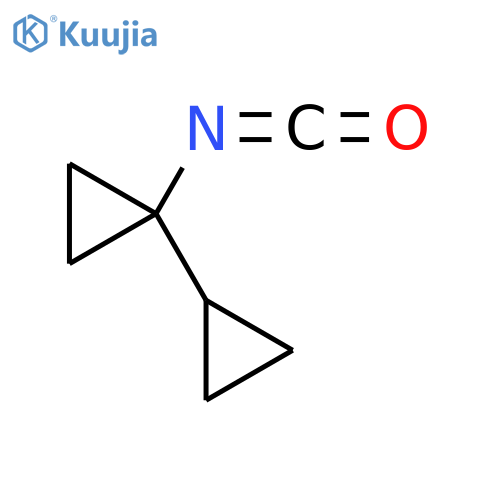 1-Cyclopropyl-1-isocyanatocyclopropane structure