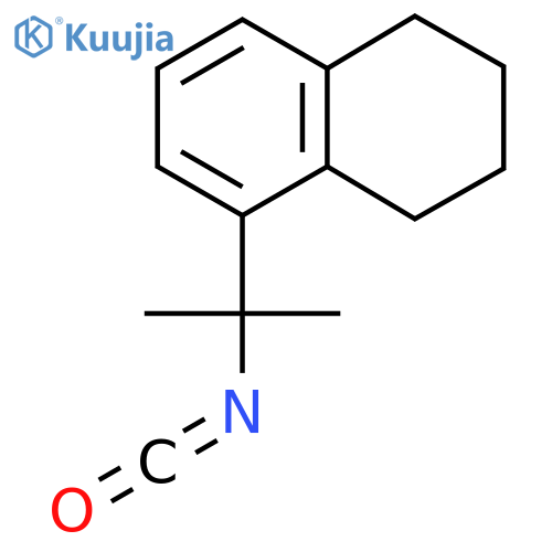 5-(2-Isocyanatopropan-2-yl)-1,2,3,4-tetrahydronaphthalene structure