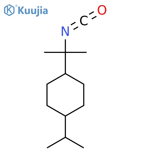 1-(2-Isocyanatopropan-2-yl)-4-(propan-2-yl)cyclohexane structure
