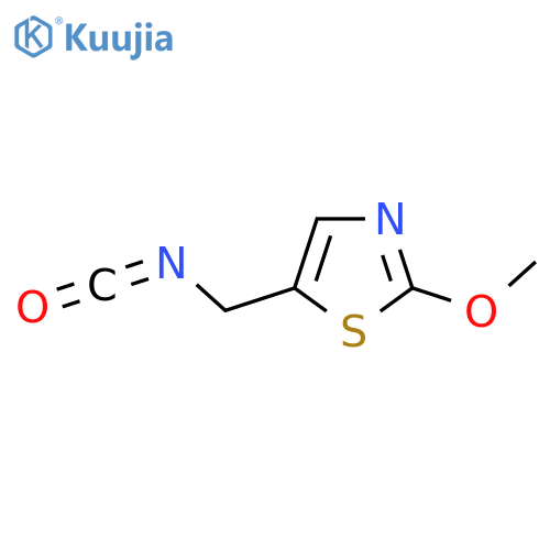 5-(isocyanatomethyl)-2-methoxy-1,3-thiazole structure