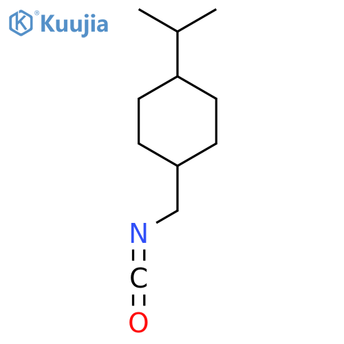 1-(Isocyanatomethyl)-4-(propan-2-yl)cyclohexane structure