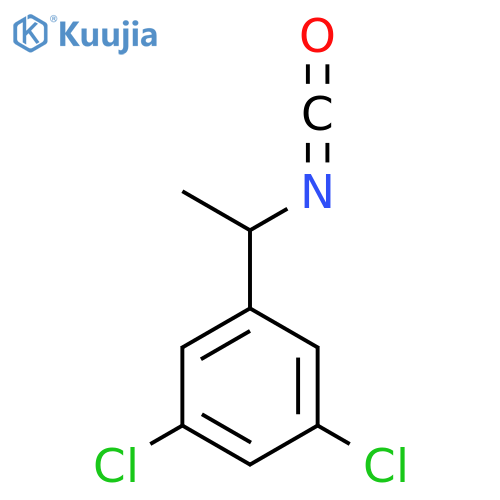 1,3-dichloro-5-(1-isocyanatoethyl)benzene structure