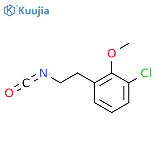 1-Chloro-3-(2-isocyanatoethyl)-2-methoxybenzene structure