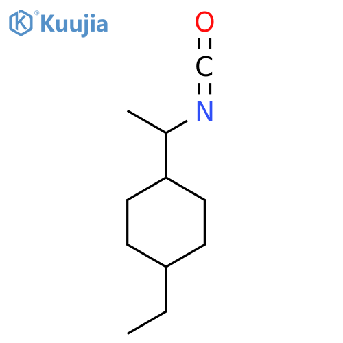 1-ethyl-4-(1-isocyanatoethyl)cyclohexane structure