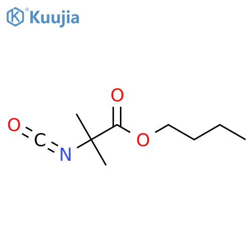 butyl 2-isocyanato-2-methylpropanoate structure