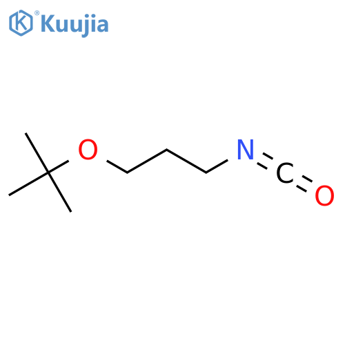 1-(tert-butoxy)-3-isocyanatopropane structure