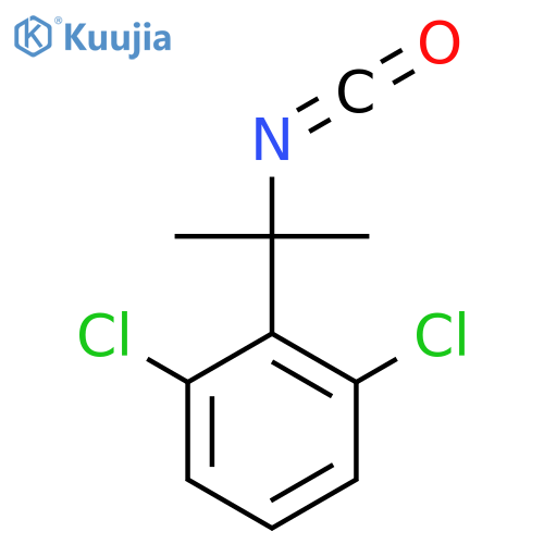 1,3-dichloro-2-(2-isocyanatopropan-2-yl)benzene structure