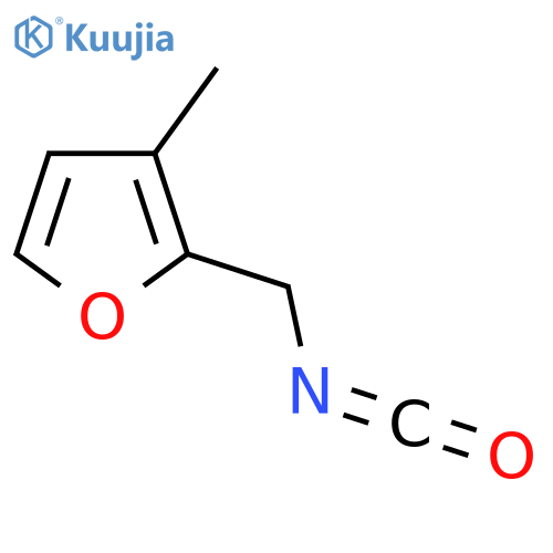 2-(isocyanatomethyl)-3-methylfuran structure