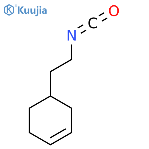 4-(2-isocyanatoethyl)cyclohex-1-ene structure