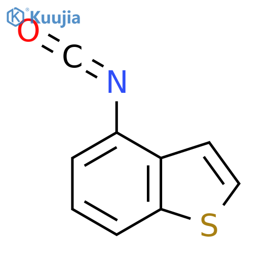 4-Isocyanato-1-benzothiophene structure