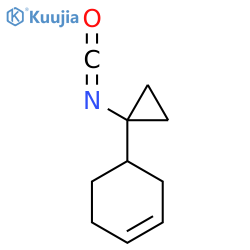 4-(1-isocyanatocyclopropyl)cyclohex-1-ene structure