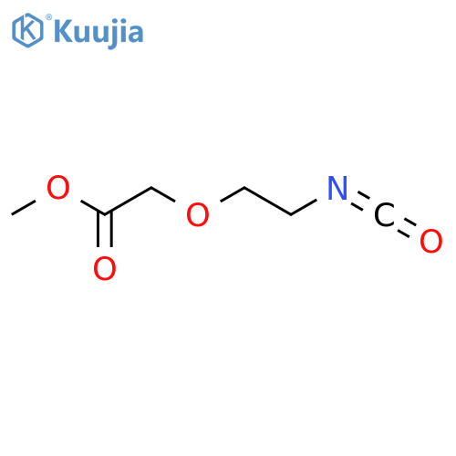 Methyl 2-(2-isocyanatoethoxy)acetate structure