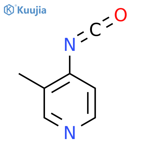 4-isocyanato-3-methylpyridine structure