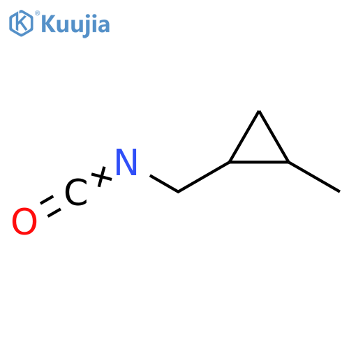 1-(isocyanatomethyl)-2-methylcyclopropane structure