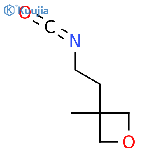 3-(2-Isocyanatoethyl)-3-methyloxetane structure