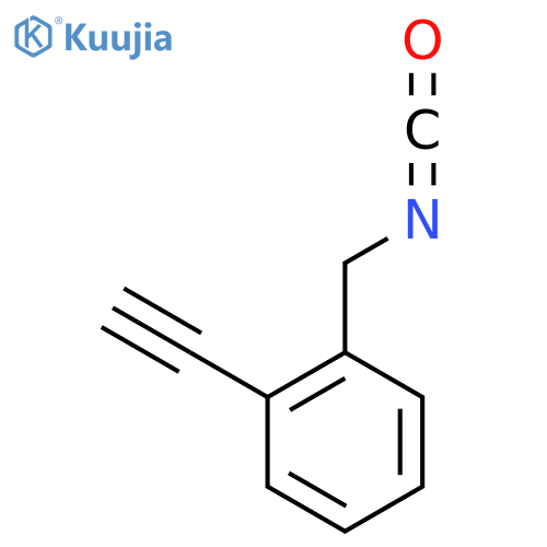 1-Ethynyl-2-(isocyanatomethyl)benzene structure