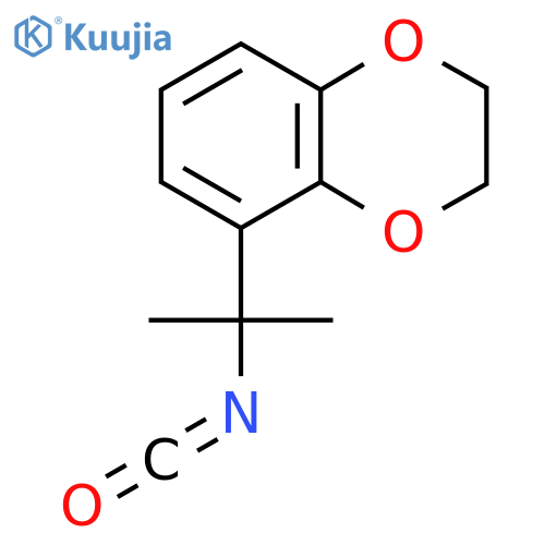 5-(2-Isocyanatopropan-2-yl)-2,3-dihydro-1,4-benzodioxine structure