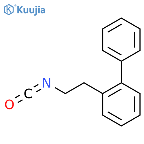1-(2-isocyanatoethyl)-2-phenylbenzene structure