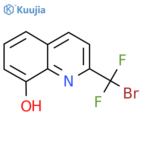 2-(Bromodifluoromethyl)-8-quinolinol structure