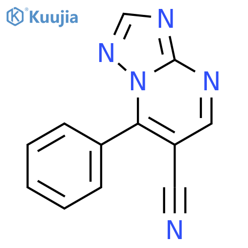 [1,2,4]Triazolo[1,5-a]pyrimidine-6-carbonitrile,7-phenyl- structure
