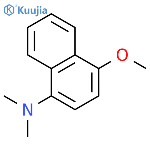1-Naphthalenamine, 4-methoxy-N,N-dimethyl- structure