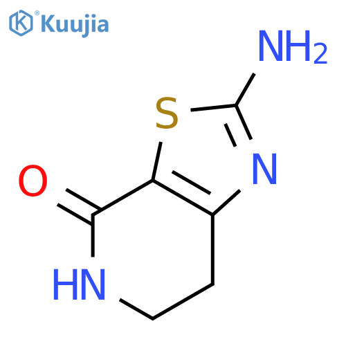 2-amino-4H,5H,6H,7H-1,3thiazolo5,4-cpyridin-4-one structure