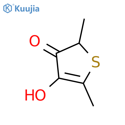 3(2H)-Thiophenone,4-hydroxy-2,5-dimethyl- structure
