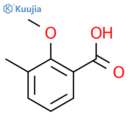 2-Methoxy-3-methylbenzoic acid structure