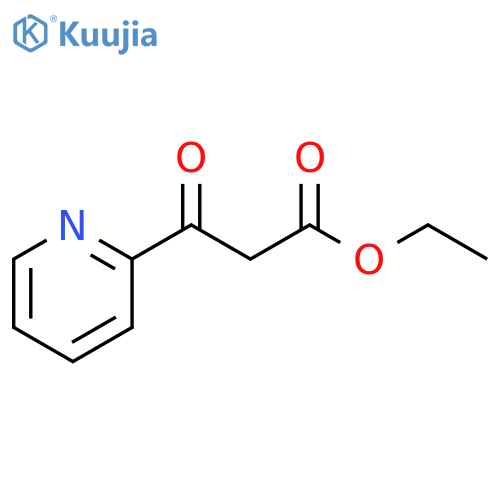 Ethyl 3-oxo-3-(pyridin-2-yl)propanoate structure
