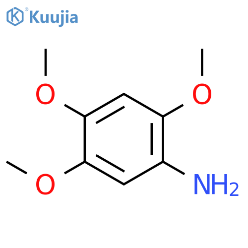 2,4,5-Trimethoxyaniline structure