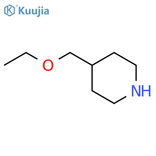 4-(Ethoxymethyl)piperidine structure