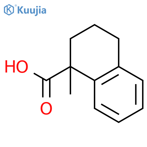 1-methyl-1,2,3,4-tetrahydronaphthalene-1-carboxylic Acid structure