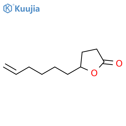 2(3H)-Furanone, 5-(5-hexen-1-yl)dihydro- structure
