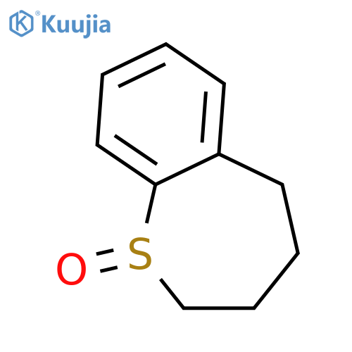 1-Benzothiepin,2,3,4,5-tetrahydro-, 1-oxide structure