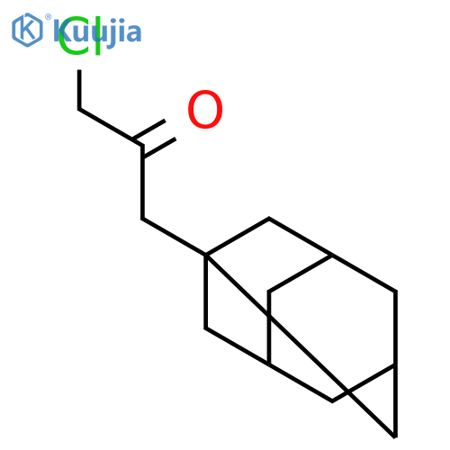 1-(adamantan-1-yl)-3-chloropropan-2-one structure