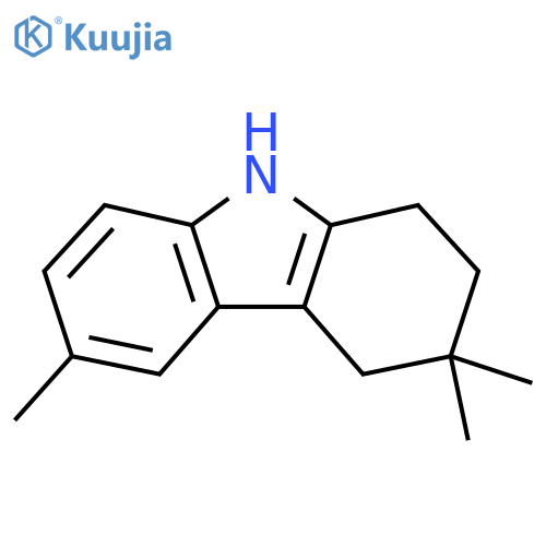 3,3,6-trimethyl-2,3,4,9-tetrahydro-1H-carbazole structure