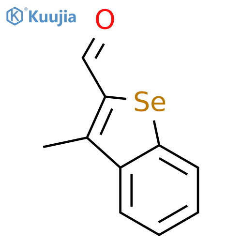 Benzo[b]selenophene-2-carboxaldehyde, 3-methyl- structure