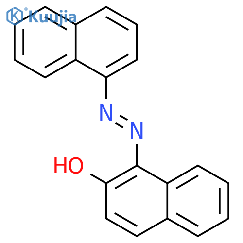 2-Naphthalenol, 1-(1-naphthalenylazo)- structure