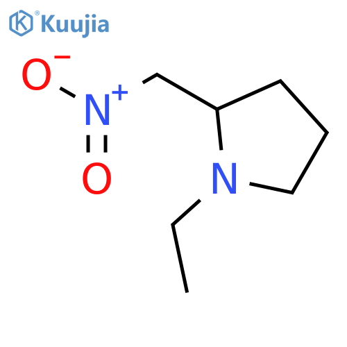 Pyrrolidine,1-ethyl-2-(nitromethyl)- structure