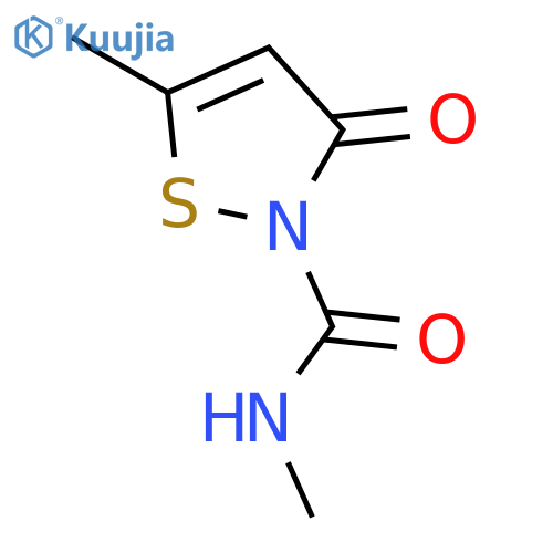 2(3H)-Isothiazolecarboxamide, N,5-dimethyl-3-oxo- structure