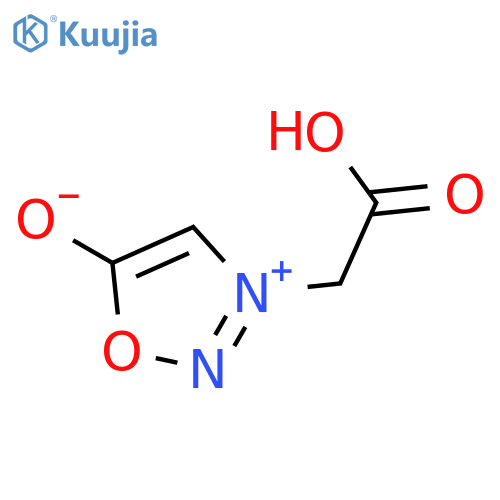 3-(Carboxymethyl)-1,2,3-oxadiazol-3-ium-5-olate structure