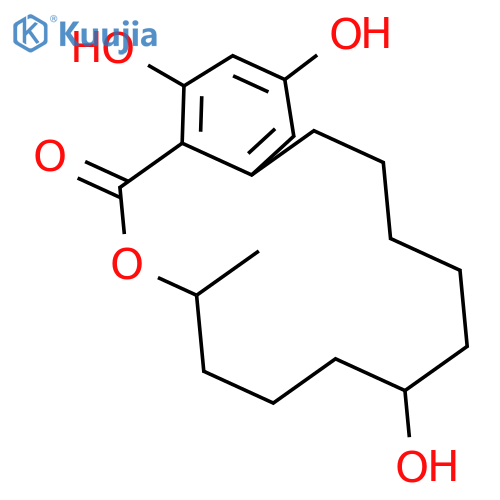 Zeranol structure