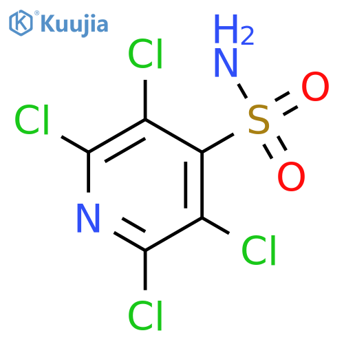 4-Pyridinesulfonamide, 2,3,5,6-tetrachloro- structure