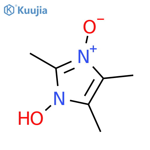 1H-Imidazole, 1-hydroxy-2,4,5-trimethyl-, 3-oxide structure