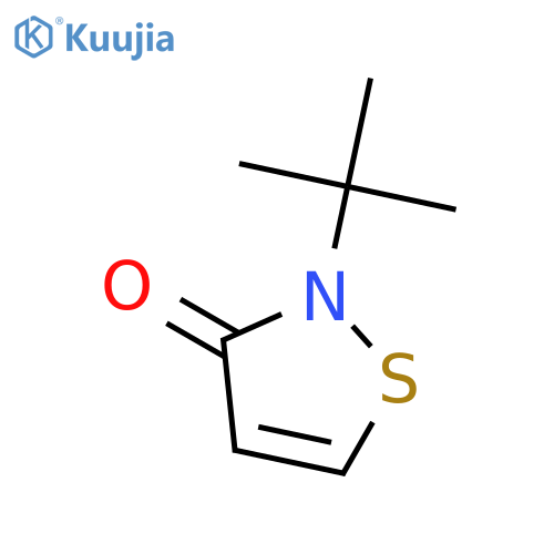 2-tert-butyl-1,2-thiazol-3-one structure